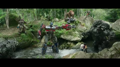 Transformers: Rise of the Beasts | "Prime Meets Primal" Clip (2023 Movie)