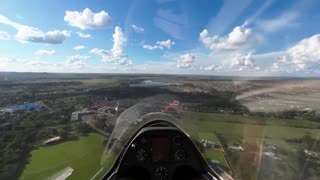 Low Level Crocodile Inspection by Glider - South Africa