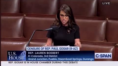 Rep. Lauren Boebert goes Scorched Earth on Dems during debate to censure Rep. Gosar