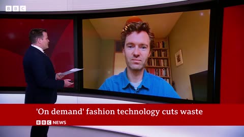 Fast fashion industry looks to technology to reduce waste | BBC News