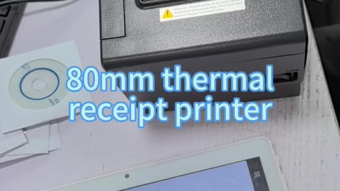Say goodbye to slow printing with our 80mm thermal receipt printer with auto cutter!