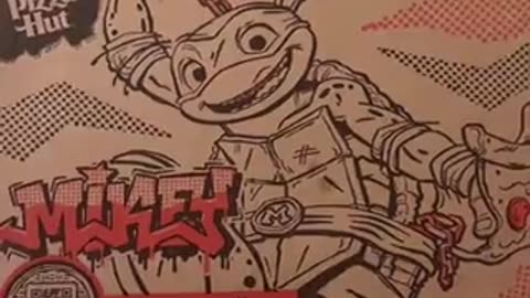 Pizza Hut is putting perverted satanic adrenochrome symbolism on their pizza boxes