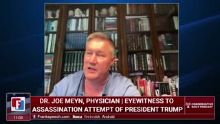 Dr. Meyn Recounts What He Saw In The Stands During Trump Assassination Attempt