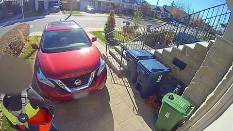 TORONTO MAN SAYS CANADAPOST WON'T DELIVER HIS MAILBECAUSE OF A GARBAGE BIN