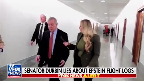 Dick Durbin Confronted After Blocking Subpoena for Epstein Flight Logs