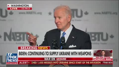 Biden Ukraine: "If I have to go to war, I will go with you.