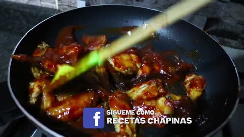 Como preparar Alitas a la Barbacoa - Fácil y Rápido - Recetas Chapinas