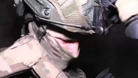 Footage of the combat work of Russian Airborne reconnaissance units