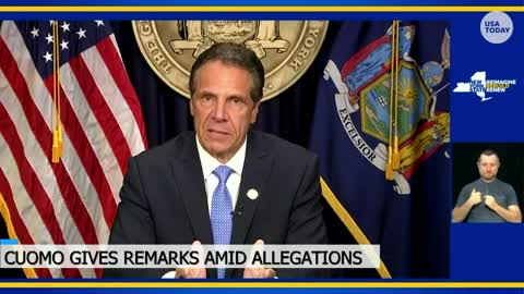 Cuomo resigns amid sexual harassment allegations - FULL ANNOUNCEMENT _ USA TODAY