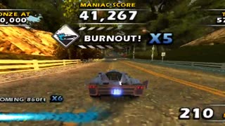 Burnout Dominator - World Tour Final Event 4th Try(PPSSPP HD)