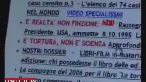 🔴💣TORTURA TECNOLOGICA, 1994 MICROCHIP NEL CERVELLO