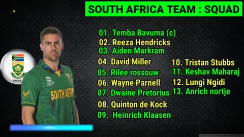 ICC T20 World Cup 2022 South Africa team new and final squad South Africa Best Squad