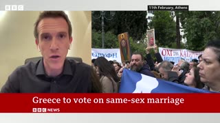 Greece on the brink of legalising same-sex marriage | BBC News