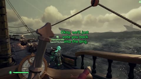 Disciplining A New Crew Member (Sea of Thieves)