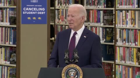 Biden Tries To Explain How 'Canceling' Student Loans Helps People Who Didn't Go To College