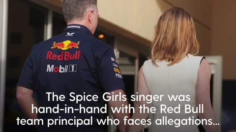 ***Geri and Christian Horner put on united front ahead of Bahrain Grand Prix***