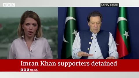 Imran Khan: Former Pakistan PM's supporters detained