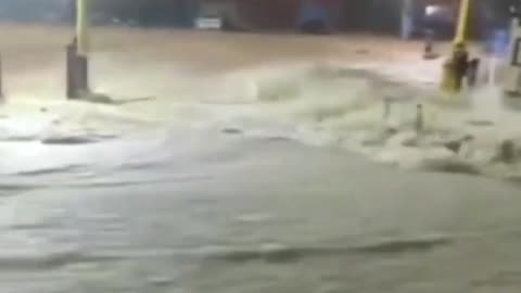 LIVE VIDEO ;Streets turn into rivers as Typhoon Haikui inundates China's Fujian