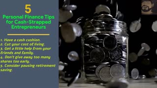5 Personal Finance Tips for Cash-Strapped Entrepreneurs
