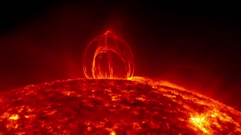 NASA | Fiery Looping Rain on Sun (HD)