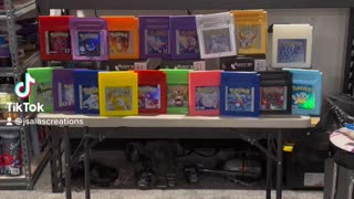 3D printed Pokemon cartridges