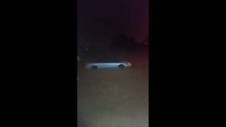 Phoenix resident's car gets stuck in flood water