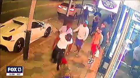 Deadly punch caught on video outside Ybor City bar