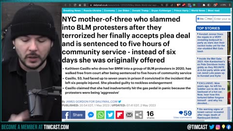 Woman Who RAMMED BLM Extremists WINS Court Case, Dodges 7 Year Prison Sentence And Walks FREE