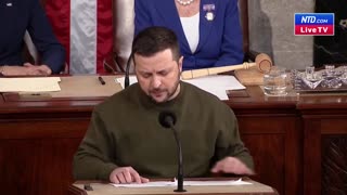 LIVE: Zelenskyy Delivers Speech to US Congress Members