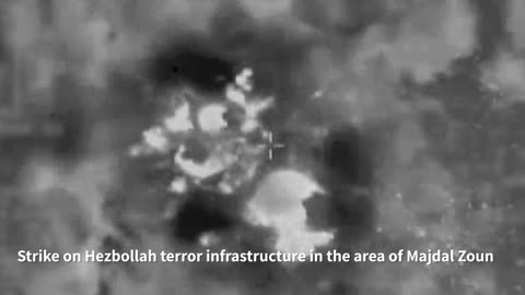 IDF: Overnight, the IAF struck and dismantled a number of Hezbollah terror