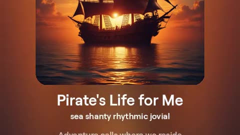 Pirate's Life for Me