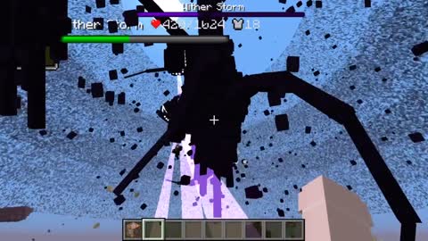 Herobrine Wither vs Wither Storm 7 STAGE in minecraft creepypasta7