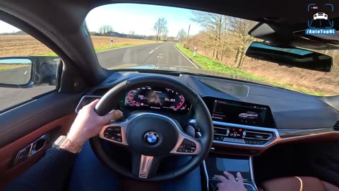 BMW M340i PERFECT SOUND POV Test Drive