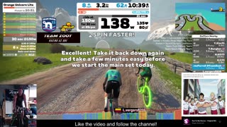 FBT Pain Cave - Zwift - Orange Unicorn Lite