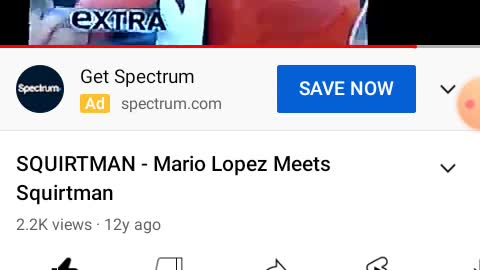 Squirtman meets Mario Lopez