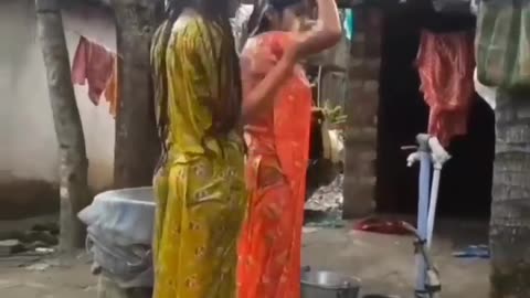 Indian shower dance
