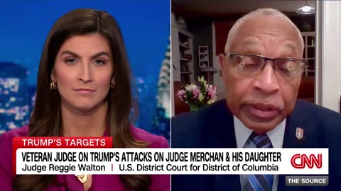 Federal judge delivers rare response after Trump attacks the daughter of a judge
