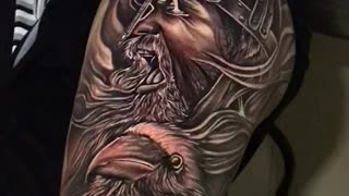 Tattoo god odin