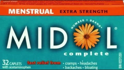 Midol Extra Strength Fast Relief Non Drowsy Subliminal