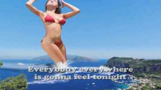 ELO music video ALL OVER THE WORLD with Sexy BIKINI BABES!