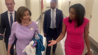 WATCH: Nancy Pelosi SNAPS At ABC Reporter For Biden Questioning