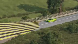 Cars vs Curved Ramp Bridge - BeamNG Drive