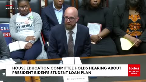 'Reckless And Blatantly Political Bailout'- GOP Lawmaker Tears Into Biden's Student Loan Program