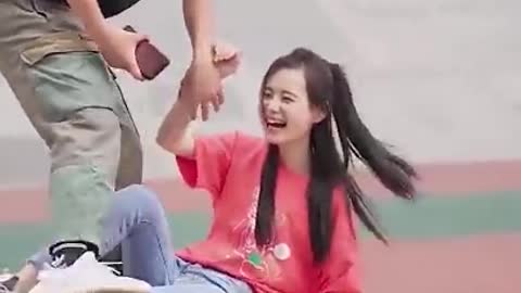 The lovely girl with a great smile Chinese TikTok Douyin