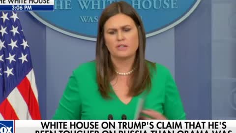 Acosta Gets Frisky On Russia - So Sarah Sanders Fact Checked His Pants Off