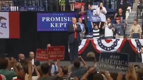 President Trump " Never Give Up "