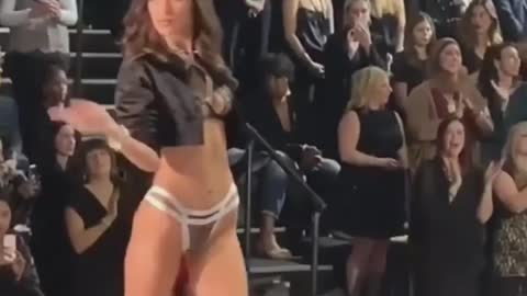 Bella Hadid on the ramp....looking sexy as hell....