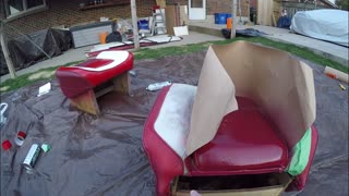 Magic boat seat upholstery revival