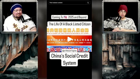 ⚠️Don't FORGET China's Social Credit System - It will be coming soon⚠️
