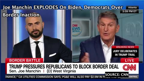 Joe Manchin EXPLODES On Biden, Democrats Over Border Inaction